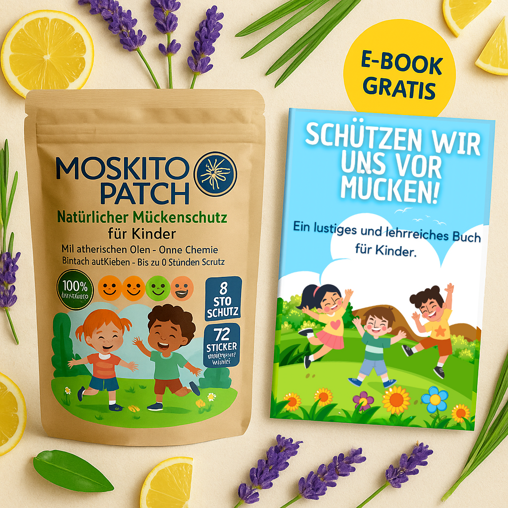 Mückenschutz Pflaster - Natürliche Formel