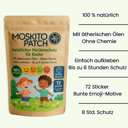 Natürliche Mückenschutz Pflaster