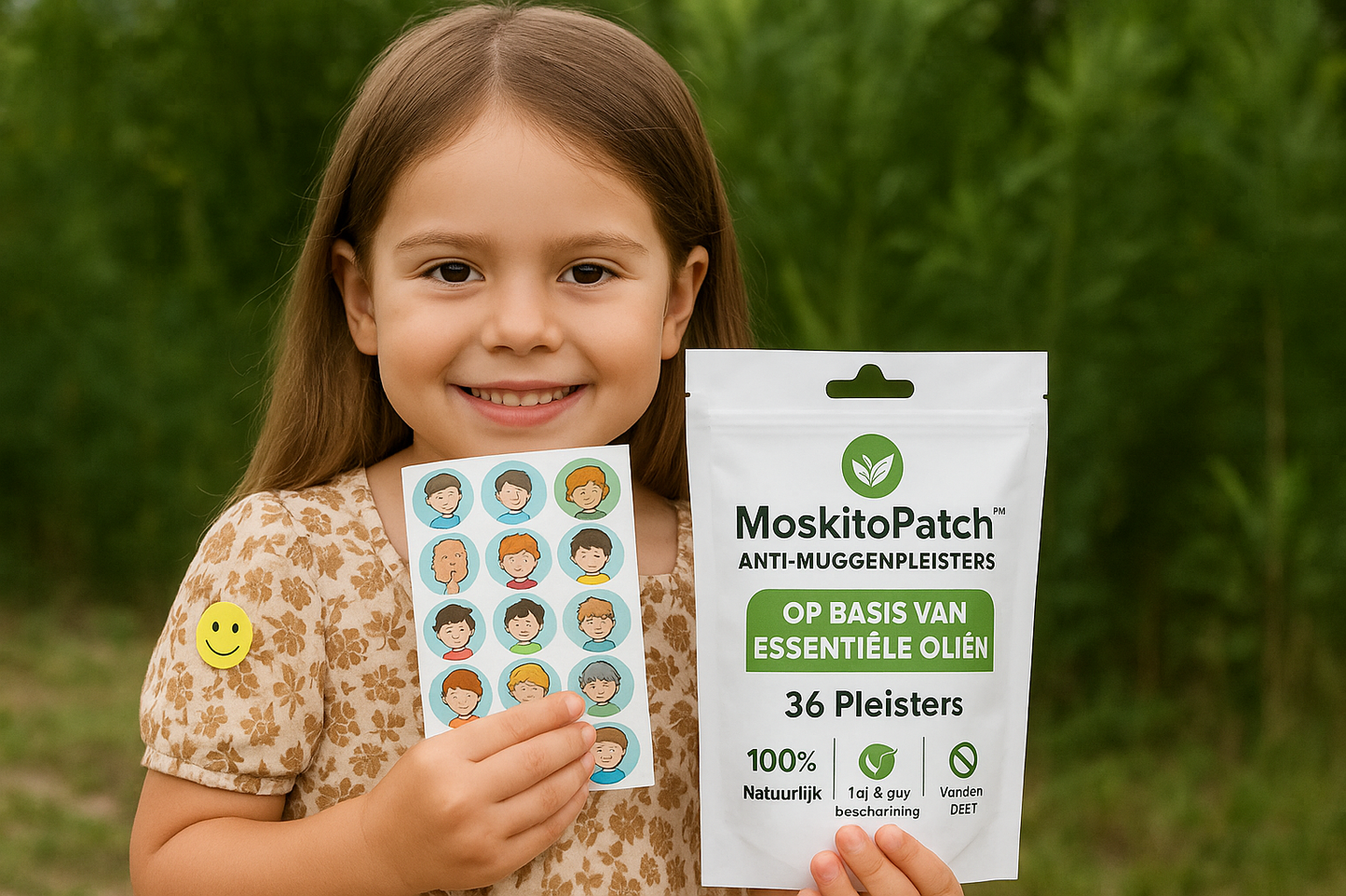 Muggenwerende patch - MoskitoPatch™