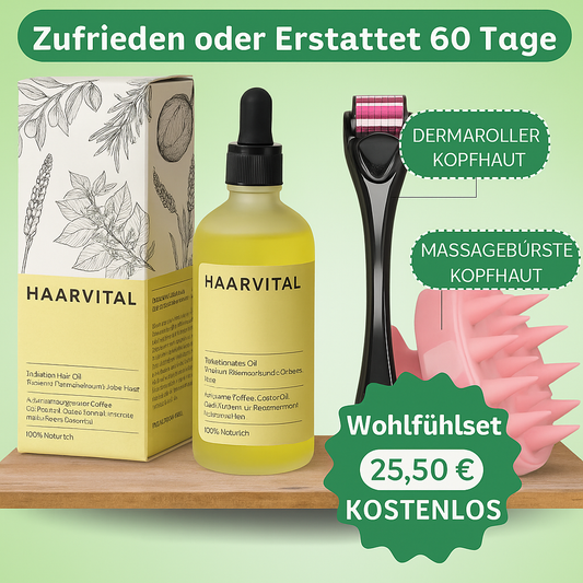Natürliches Rosmarin-Wachstumsserum + Gratis Wellness-Set