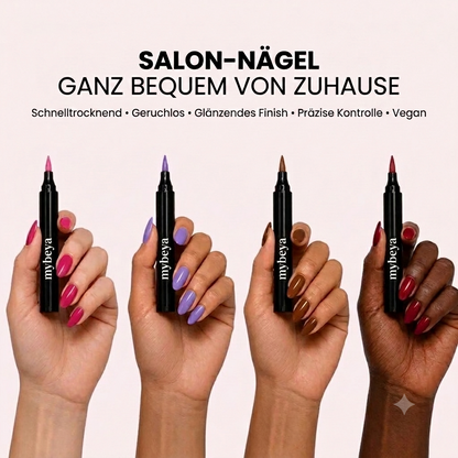5 Nagellack-Stifte ohne UV-Lampe