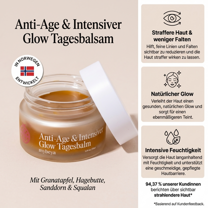 Anti-Age & Intensiver Glow Tagesbalm