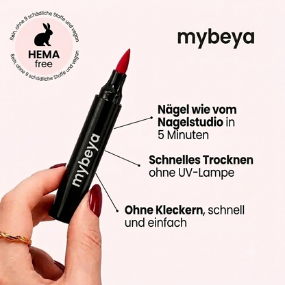 5 Nagellack-Stifte ohne UV-Lampe